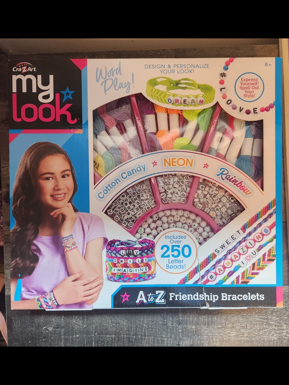 Cra-Z-Art My Look Friendship Bracelet Kit - Rainbow & Neon